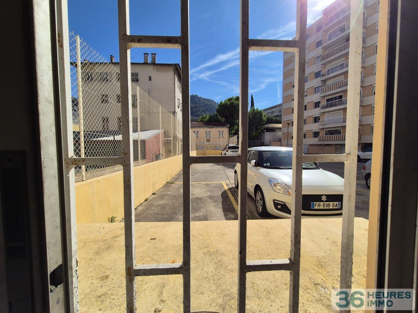 2p en RDC de 43,36m² loi carrez 