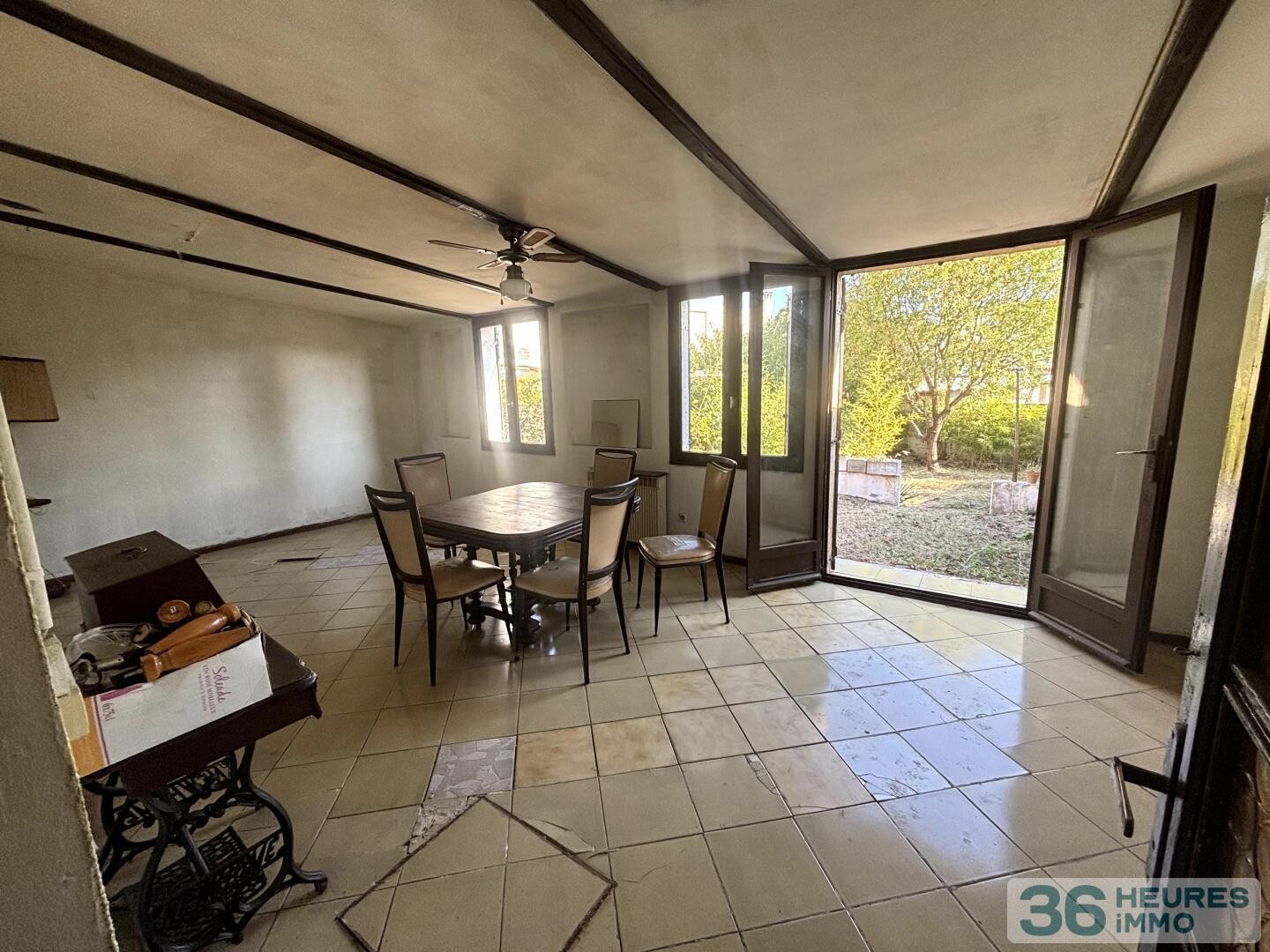 Maison - Jardin, Garage + Combles – Mèze