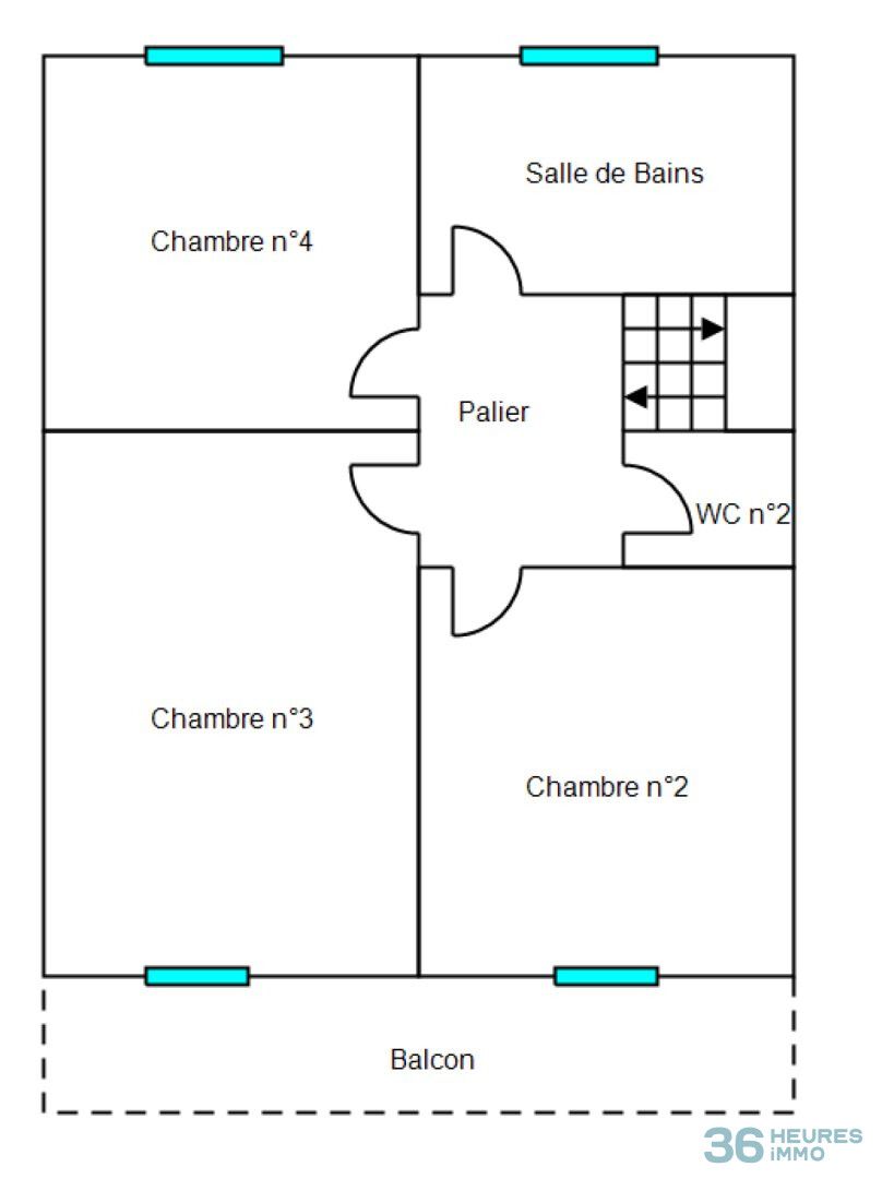 MAISON FAMILIALE 4 chambres 