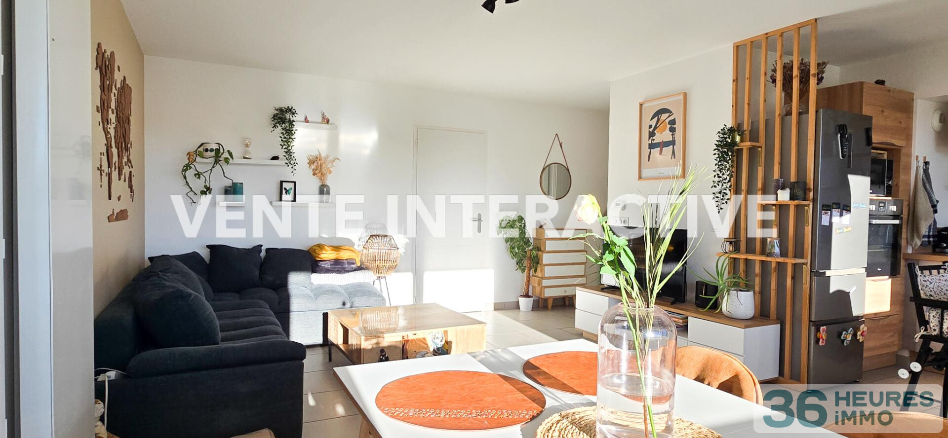 T3 moderne avec terrasse et vue dégagée – Seynod