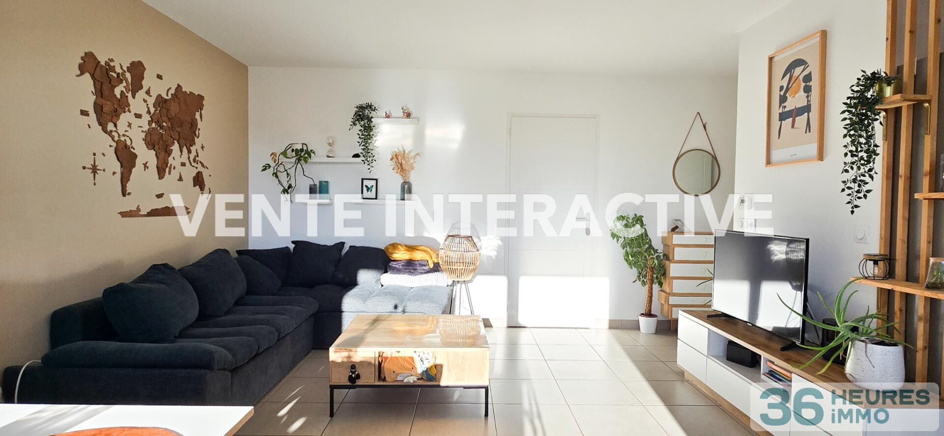 T3 moderne avec terrasse et vue dégagée – Seynod