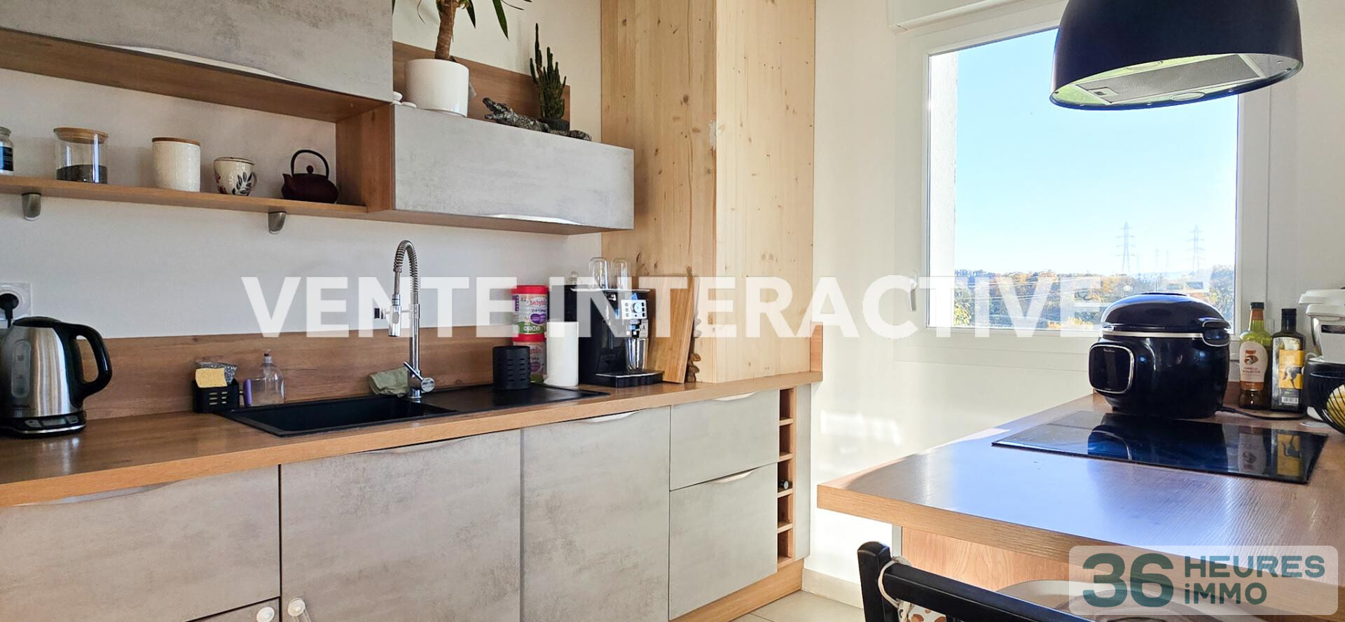 T3 moderne avec terrasse et vue dégagée – Seynod