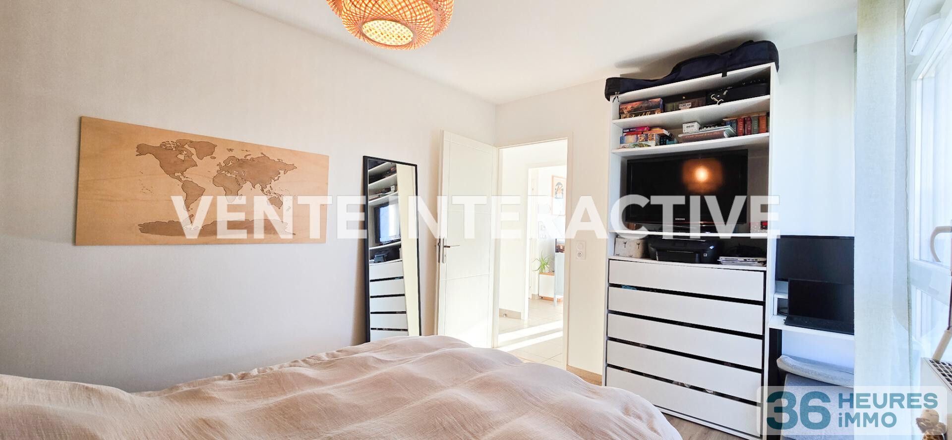 T3 moderne avec terrasse et vue dégagée – Seynod