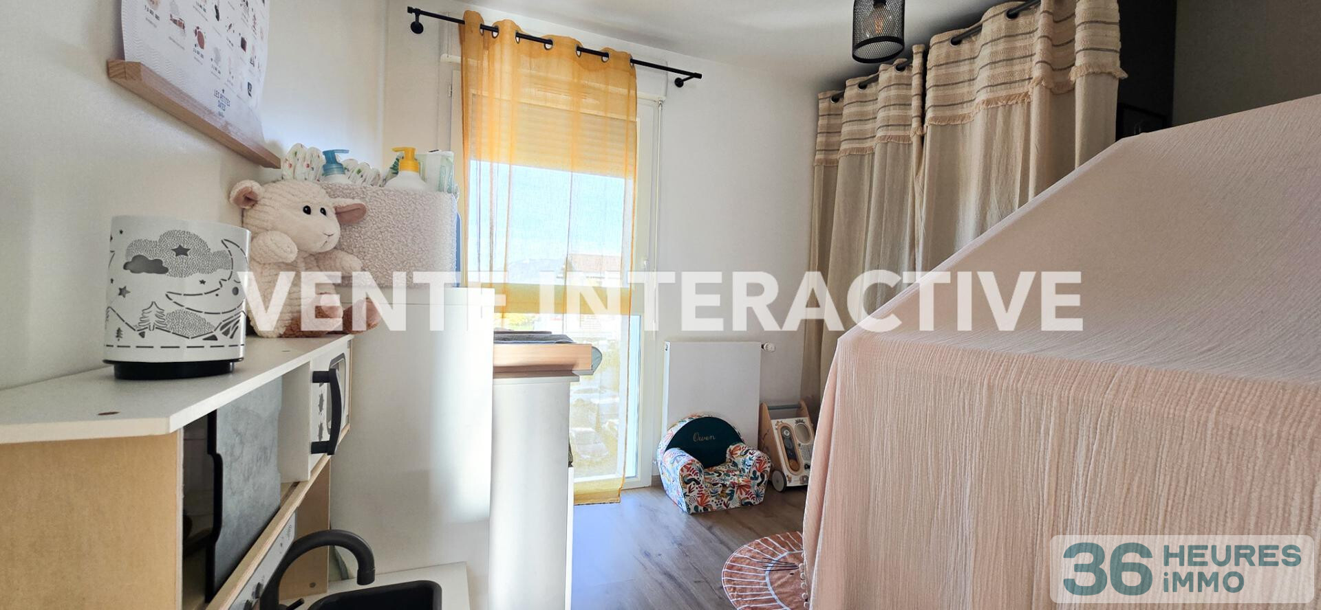 T3 moderne avec terrasse et vue dégagée – Seynod