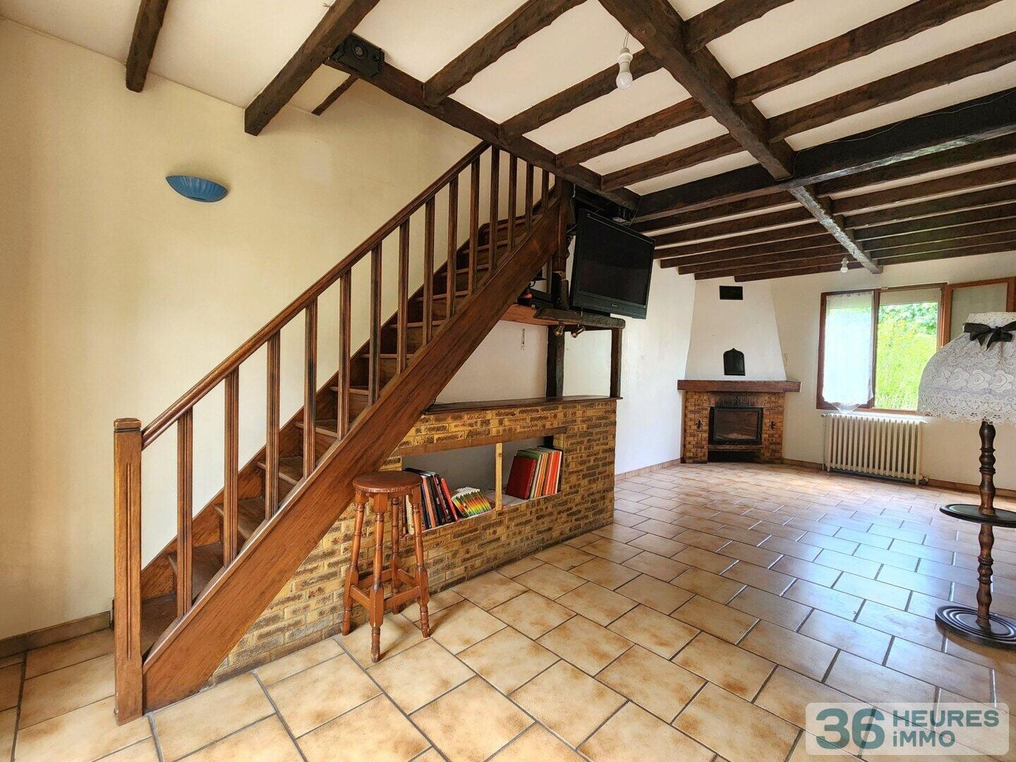 Maison avec sous sol et jardin