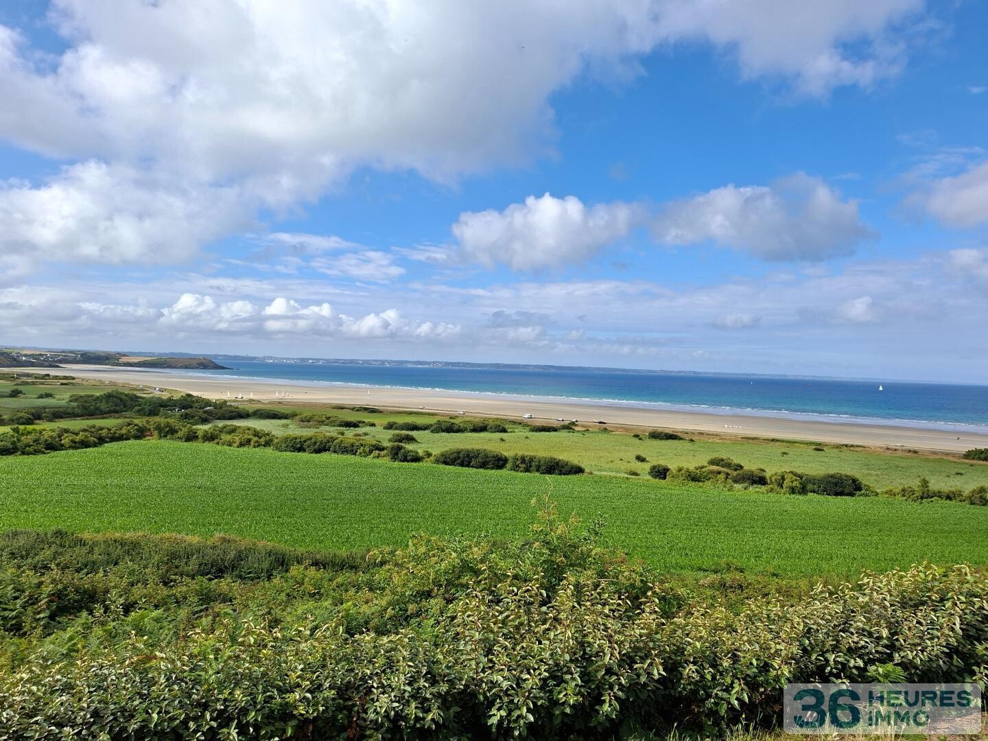 Maison avec vue sur la plage de Pentrez