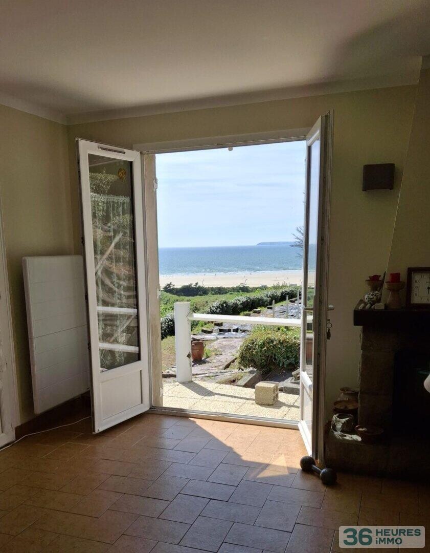 Maison avec vue sur la plage de Pentrez