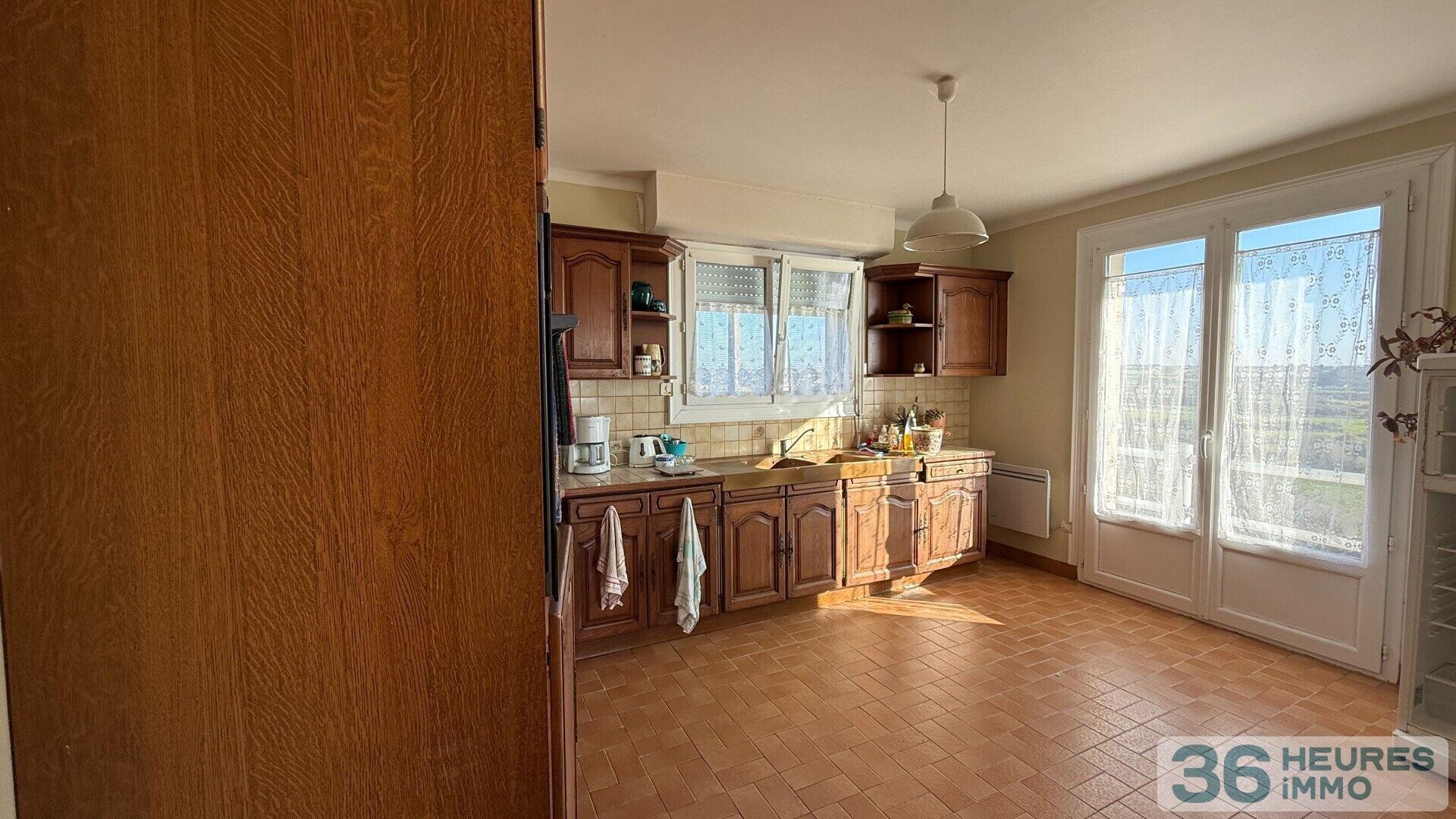 Maison avec vue sur la plage de Pentrez