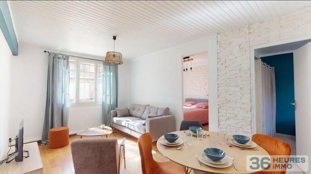 T4 rénové et loué meublé en colocation - Marseille, Le Rouet 8e