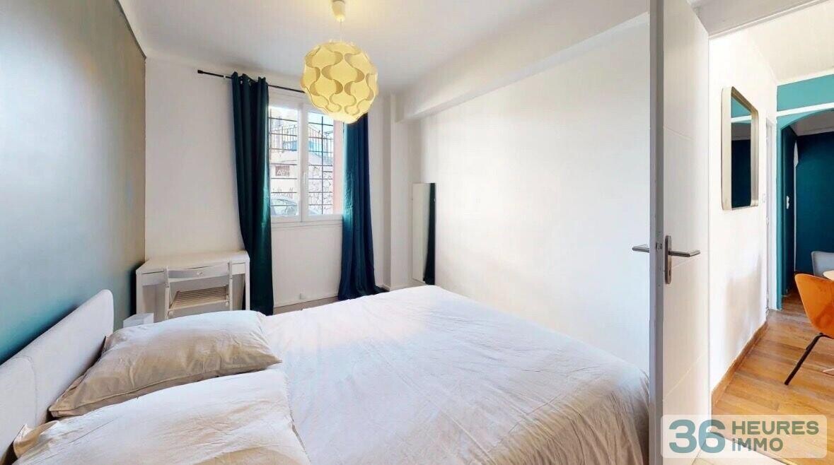 T4 rénové et loué meublé en colocation - Marseille, Le Rouet 8e