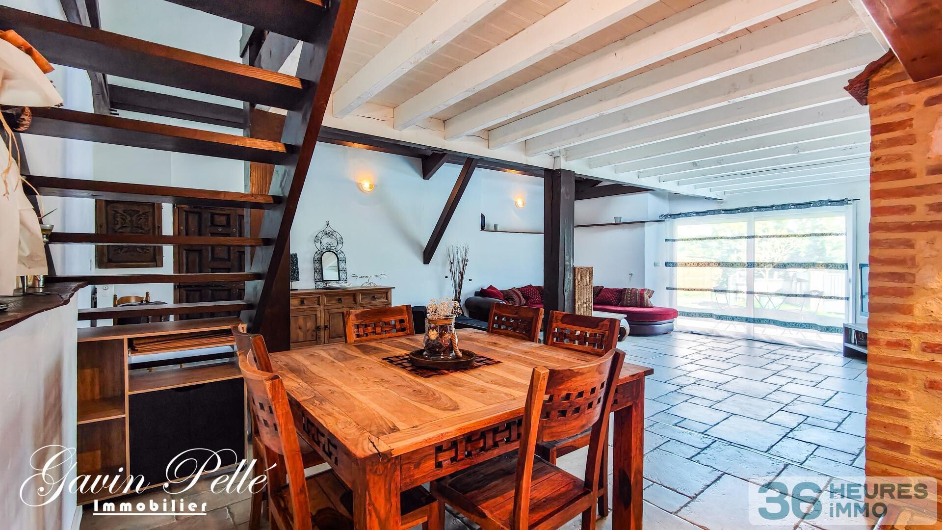 Maison rustique rénovée Le Garric