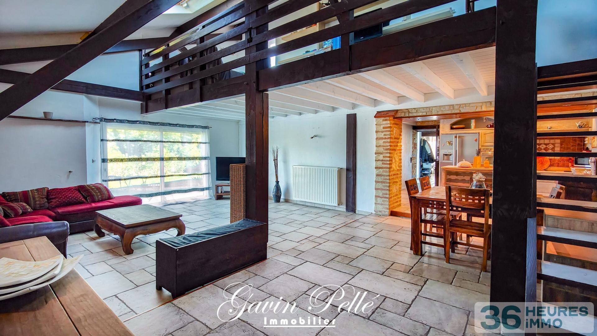 Maison rustique rénovée Le Garric