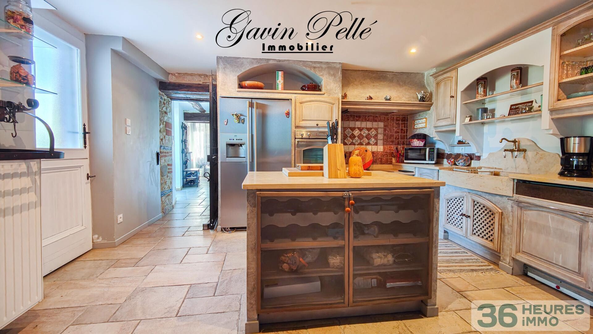 Maison rustique rénovée Le Garric