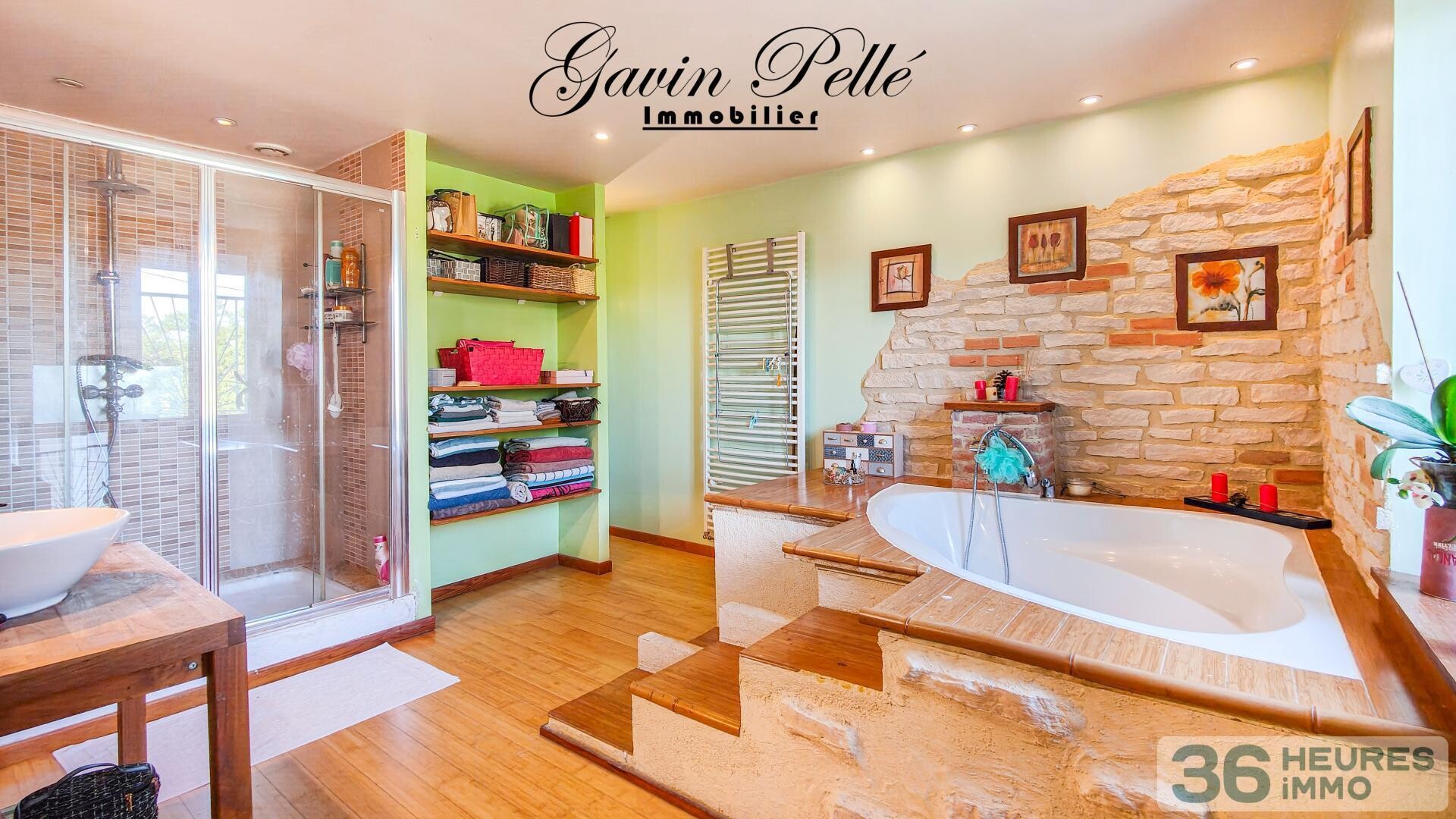 Maison rustique rénovée Le Garric