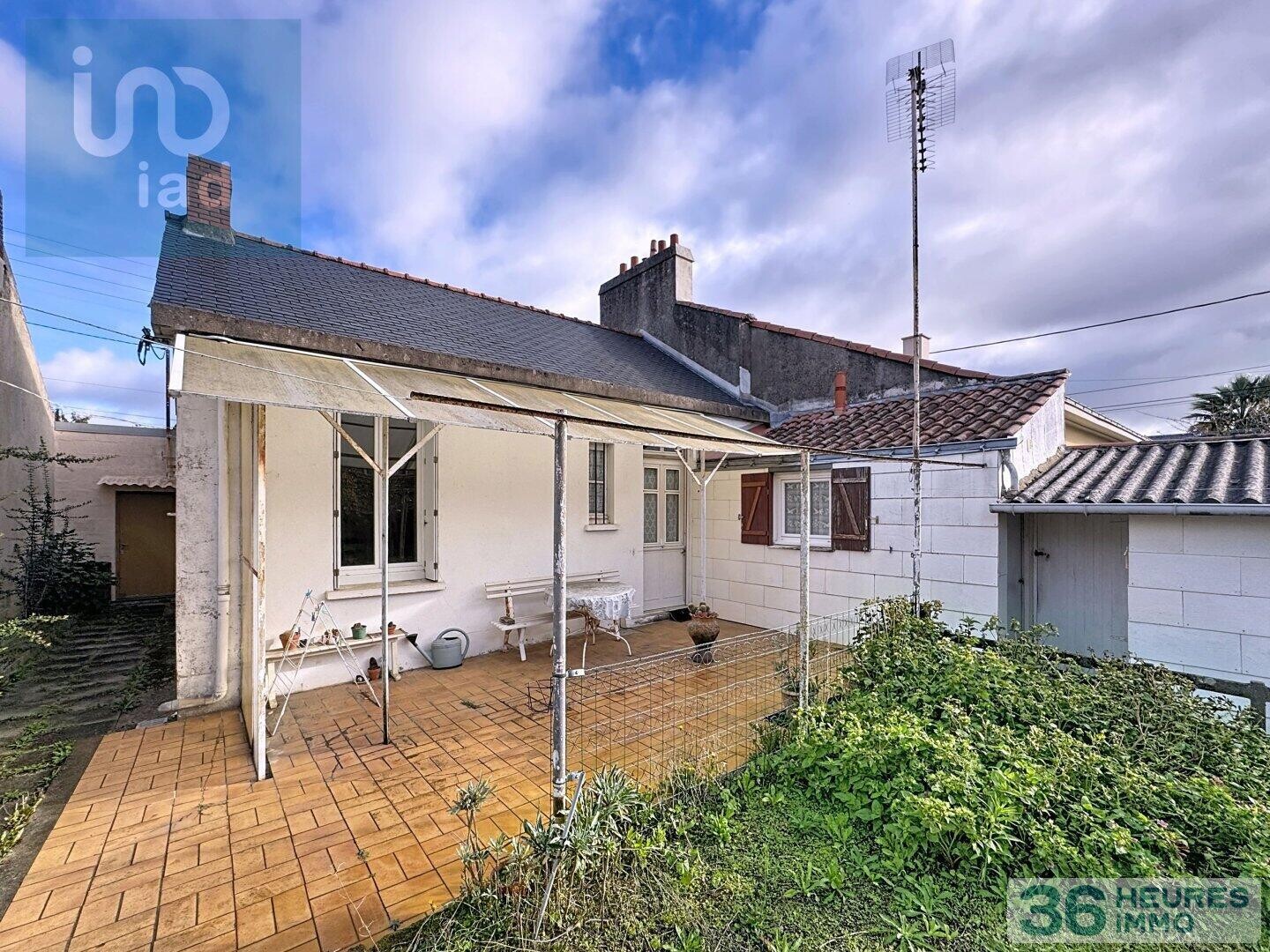 Maison 65 m2 rue félicien Thomazeau à Rezé