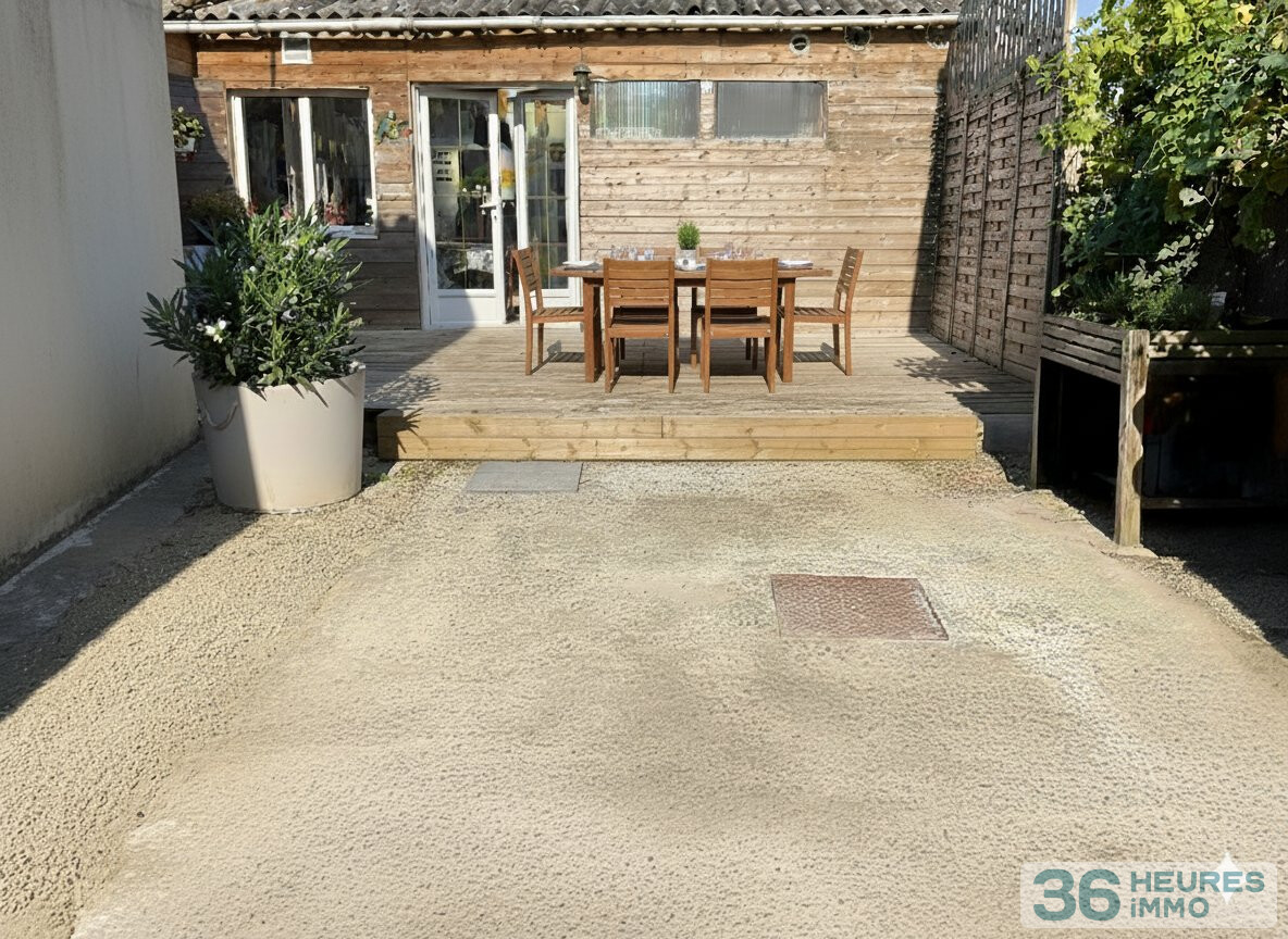 Maison familiale 4 chambres avec jardin