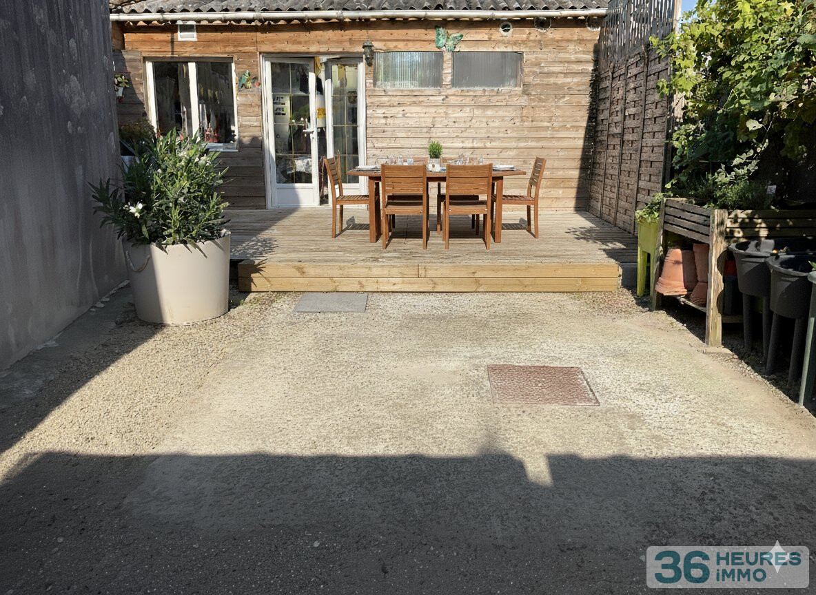 Maison familiale 4 chambres avec jardin