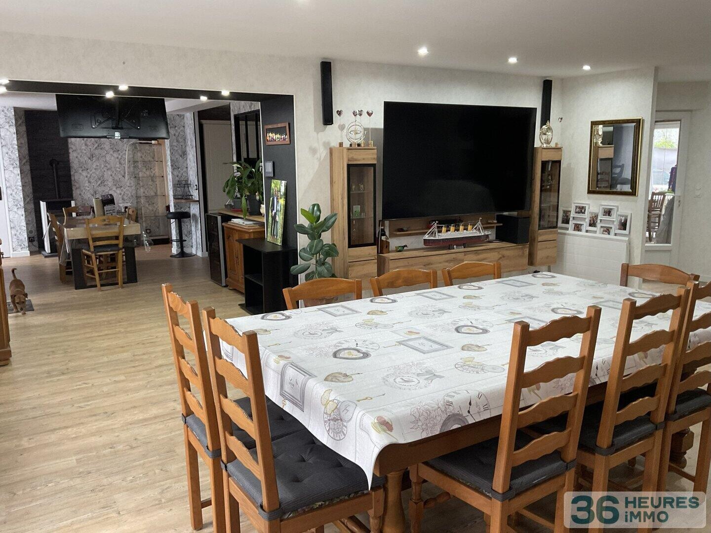 Maison familiale 4 chambres avec jardin