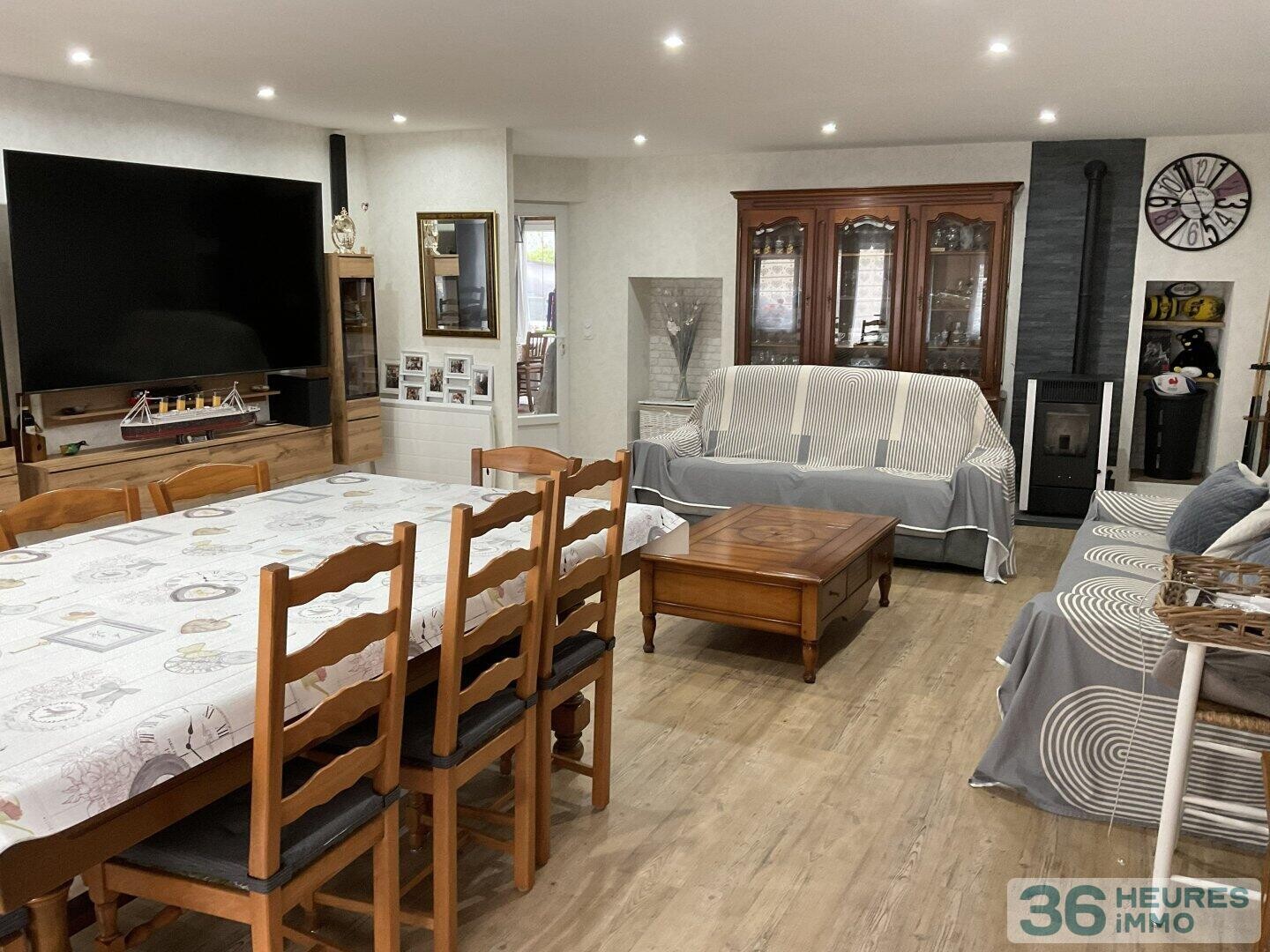 Maison familiale 4 chambres avec jardin