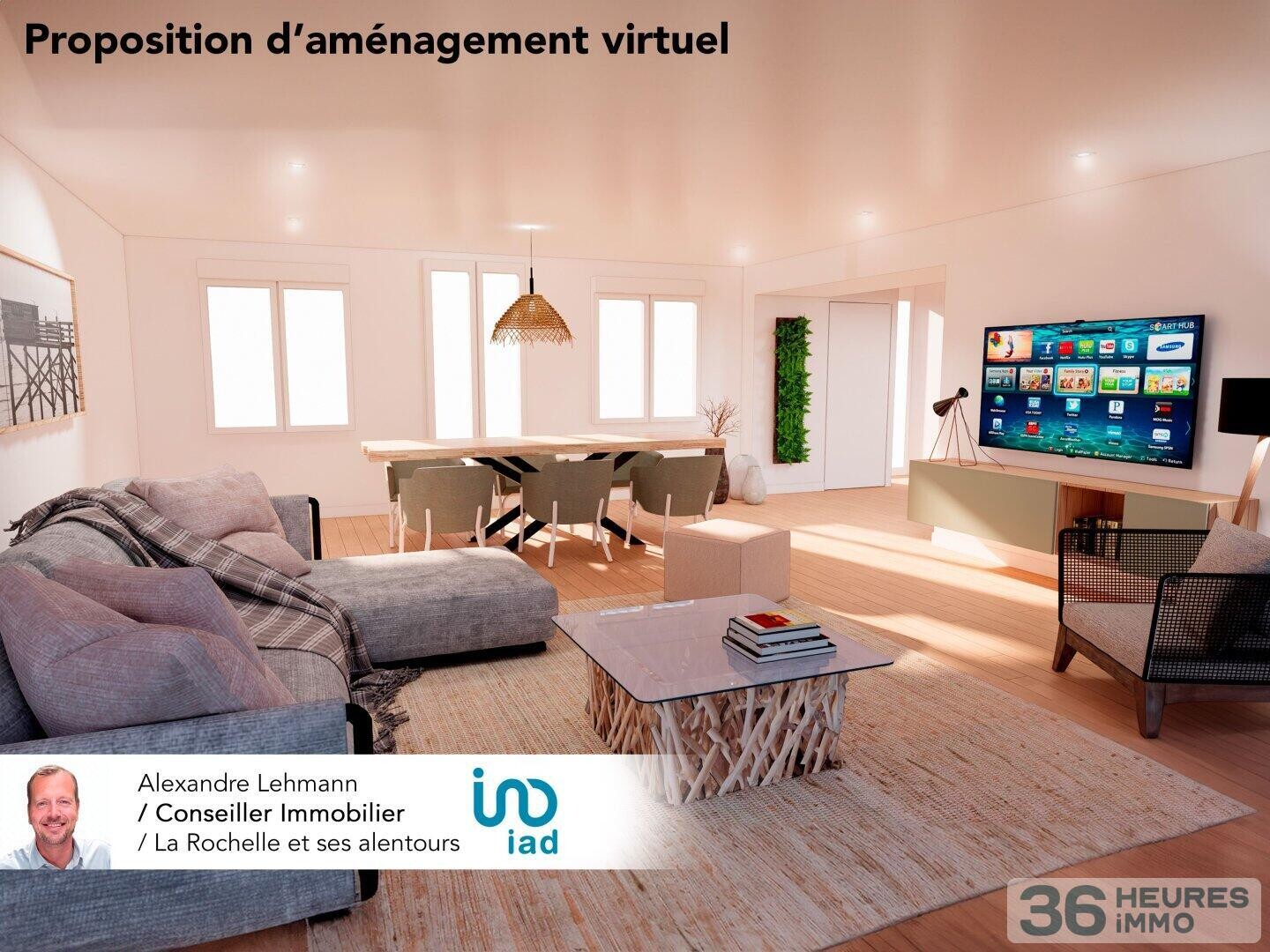 Maison familiale 4 chambres avec jardin