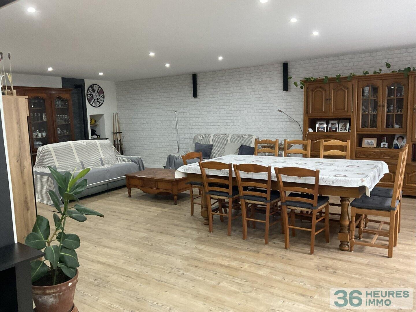 Maison familiale 4 chambres avec jardin