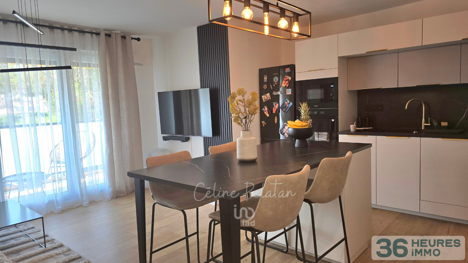 Appartement moderne de 2023 d'environ 59 m² - 3 pièces avec balcon