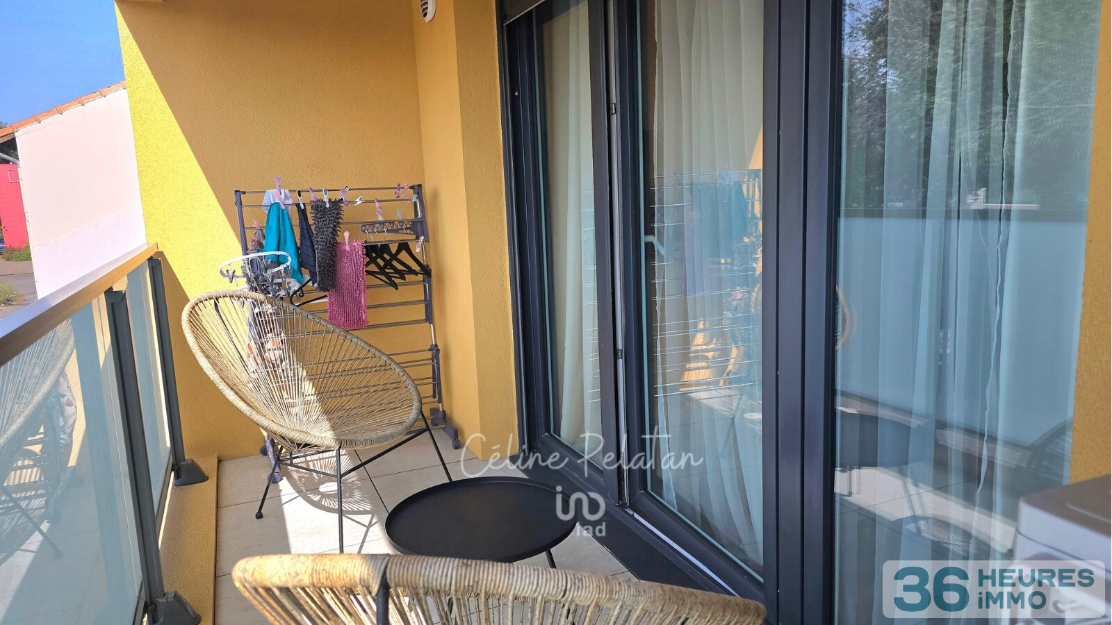 Appartement moderne de 2023 d'environ 59 m² - 3 pièces avec balcon