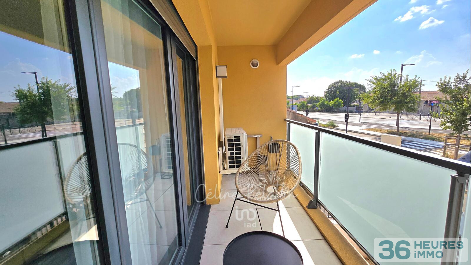 Appartement moderne de 2023 d'environ 59 m² - 3 pièces avec balcon