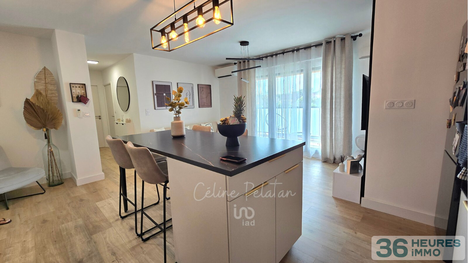 Appartement moderne de 2023 d'environ 59 m² - 3 pièces avec balcon