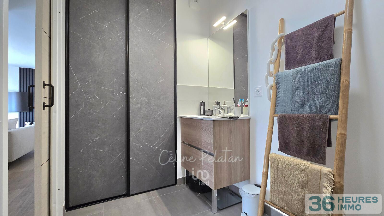 Appartement moderne de 2023 d'environ 59 m² - 3 pièces avec balcon