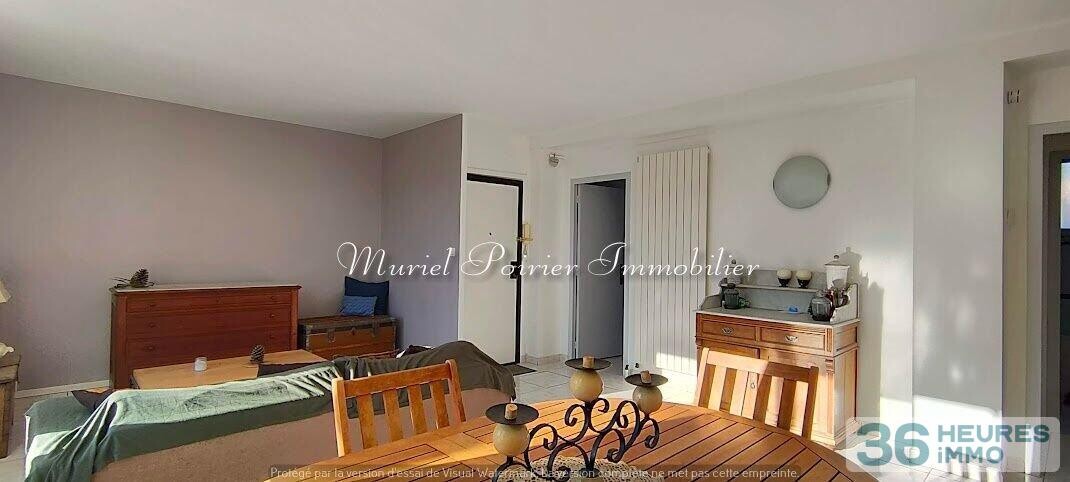 Appartement 3 pièces avec balcon cellier et buanderie.