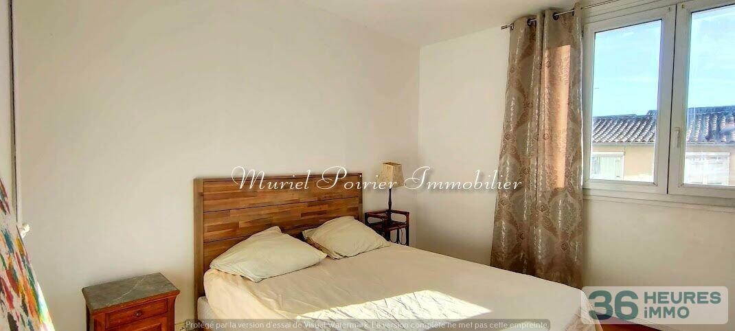 Appartement 3 pièces avec balcon cellier et buanderie.