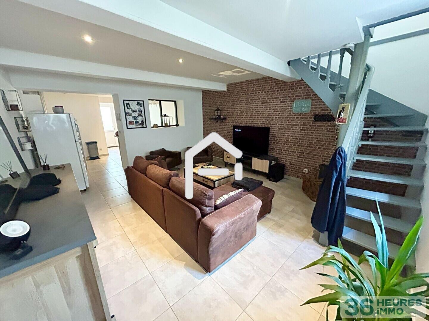 A vendre : Maison T3 à étage de 88m² à Belpech