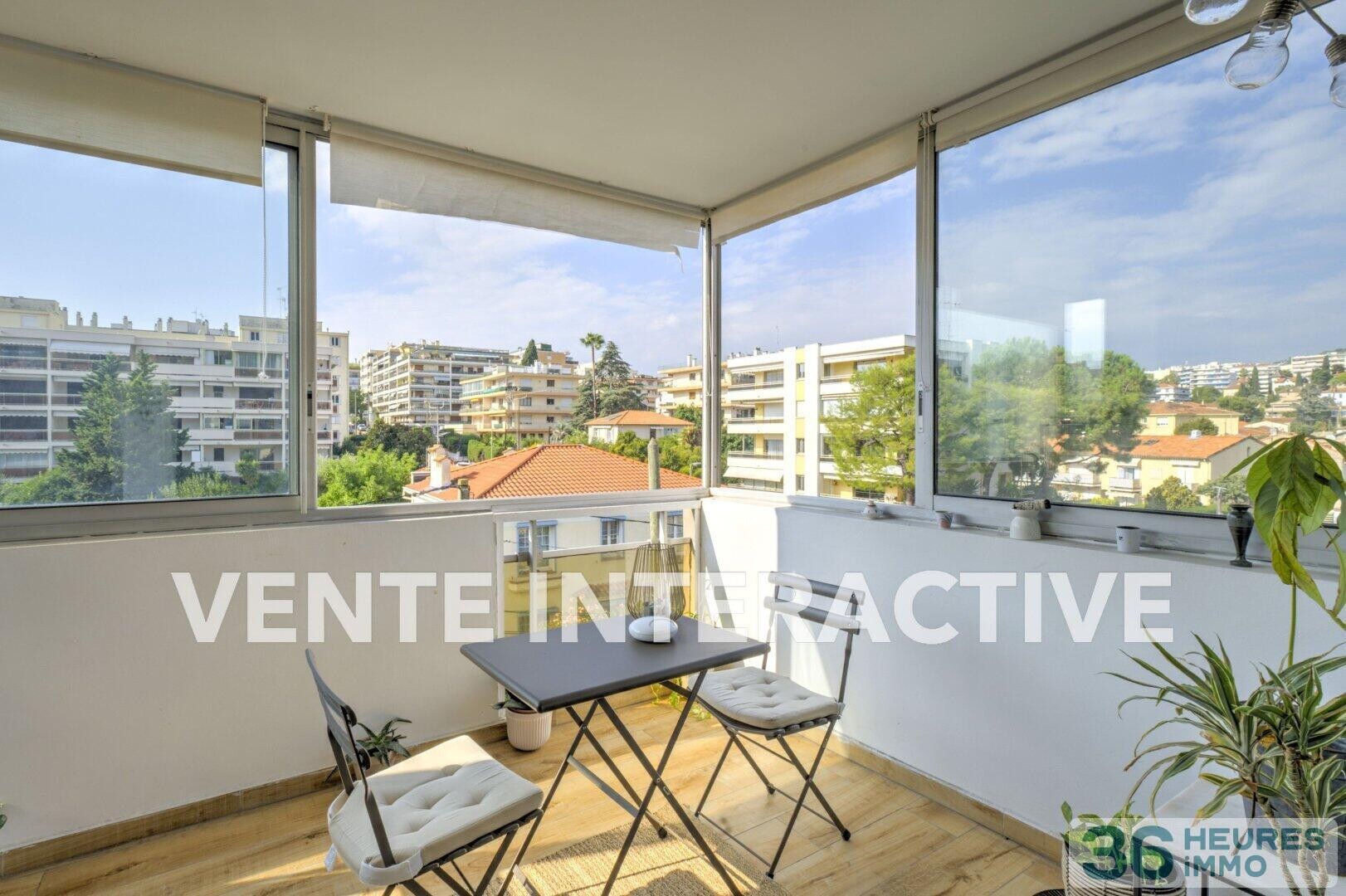 Appartement 2p avec belle Loggia