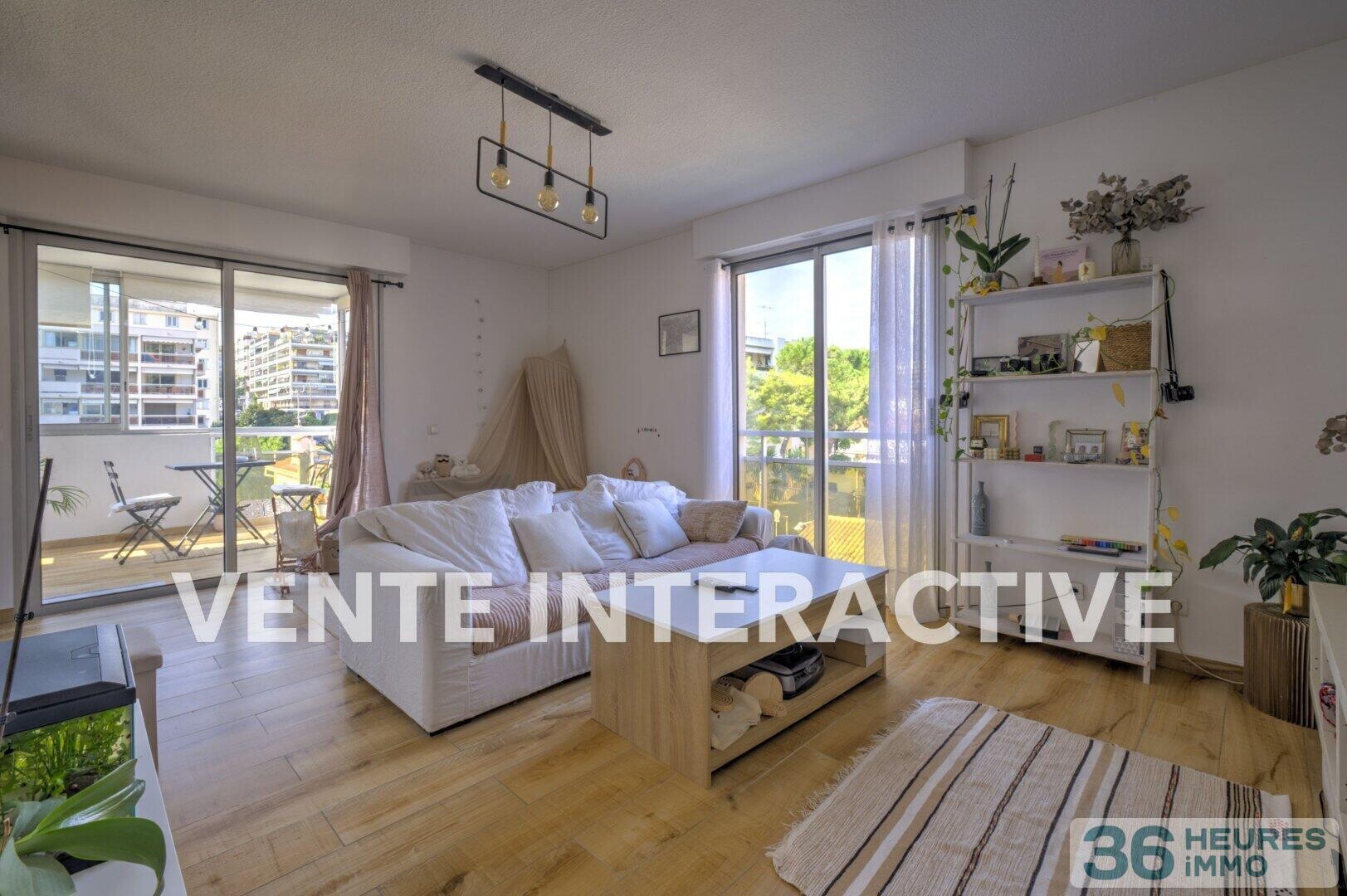 Appartement 2p avec belle Loggia