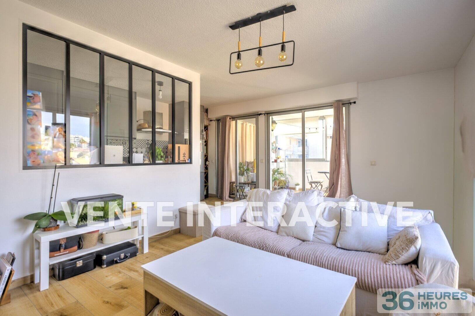 Appartement 2p avec belle Loggia