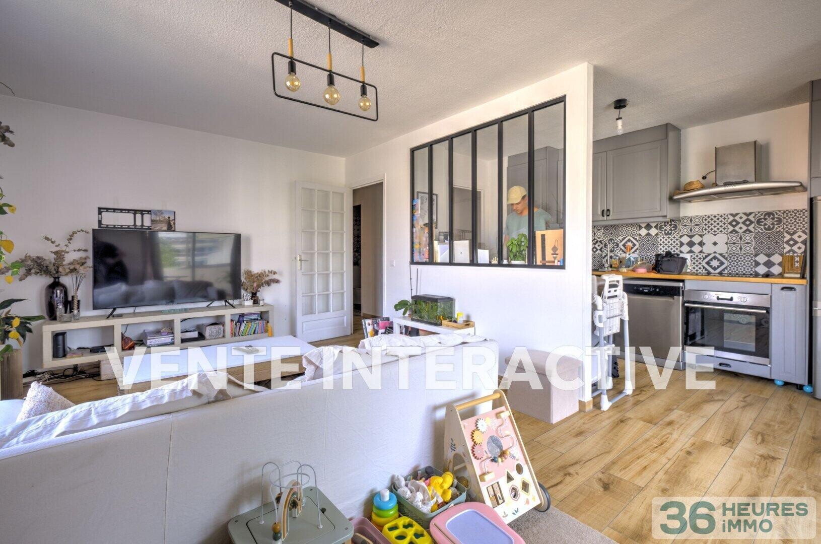 Appartement 2p avec belle Loggia