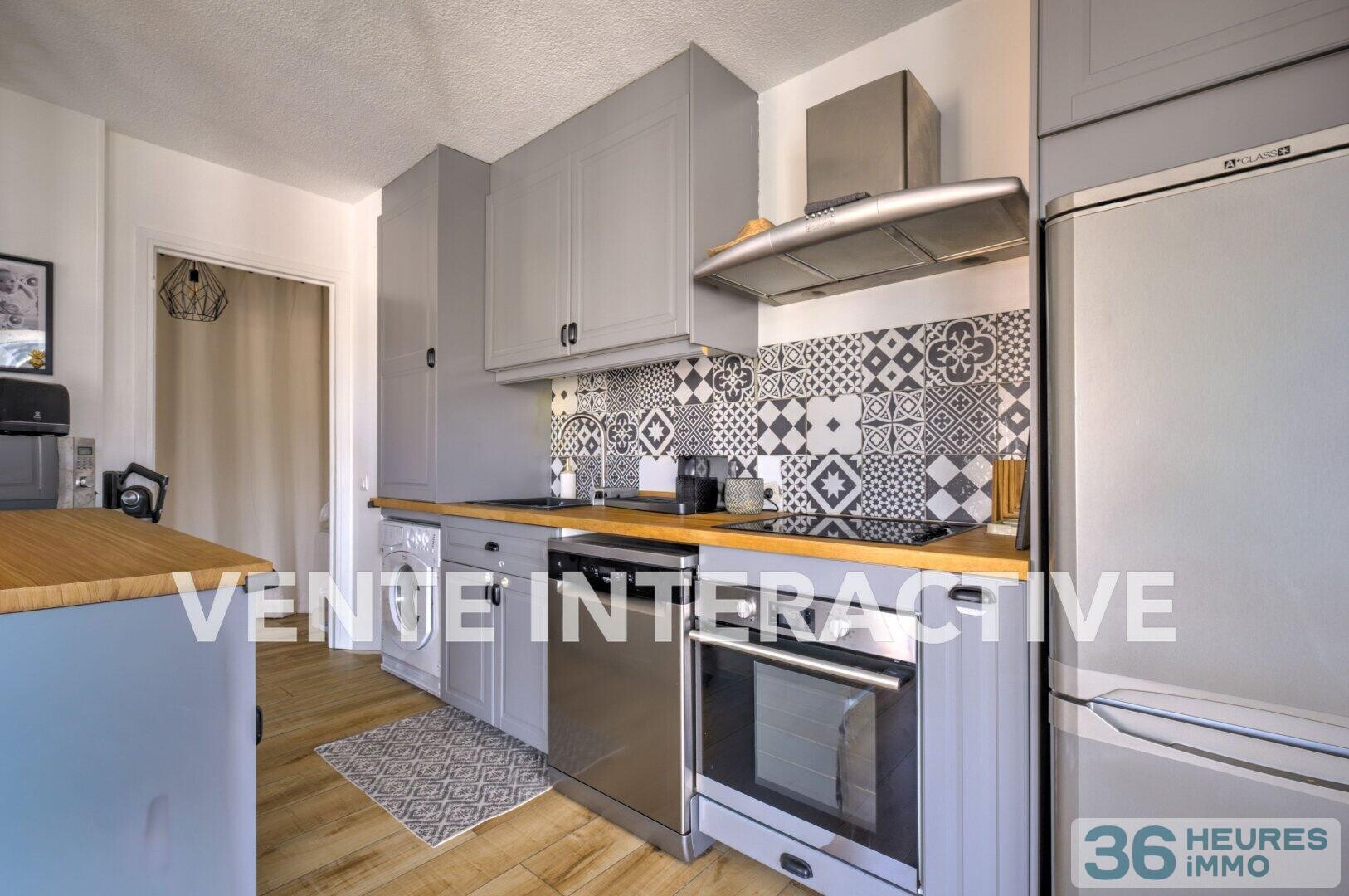 Appartement 2p avec belle Loggia