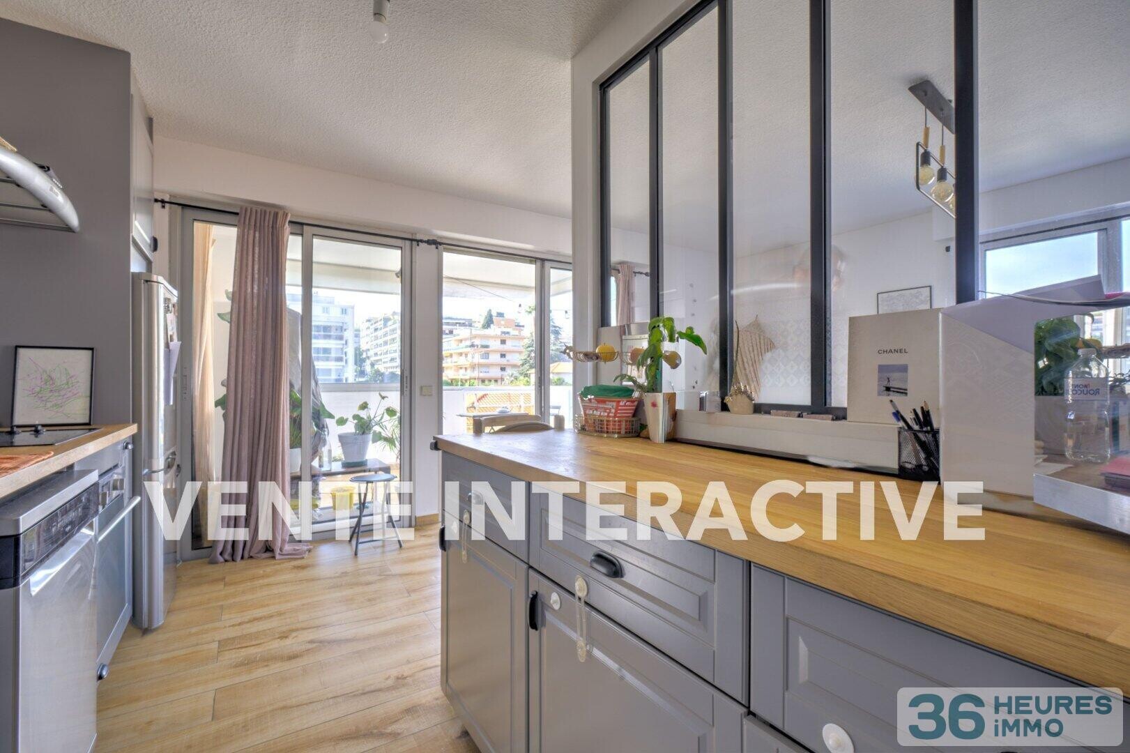 Appartement 2p avec belle Loggia