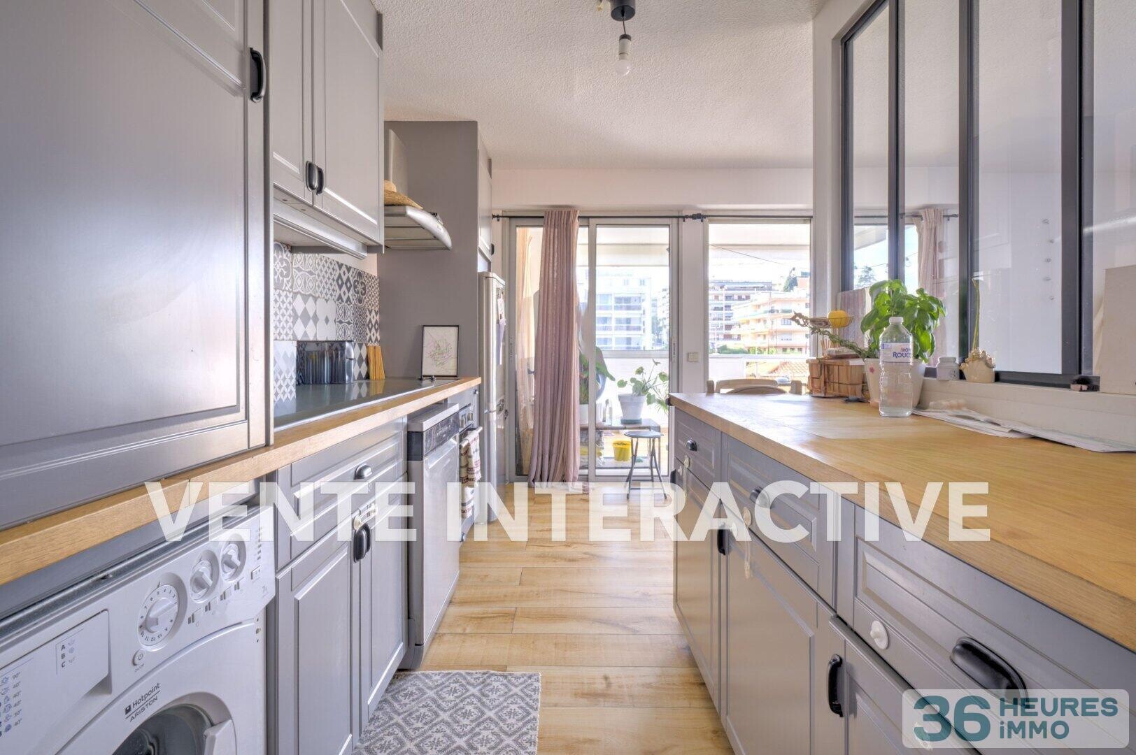 Appartement 2p avec belle Loggia