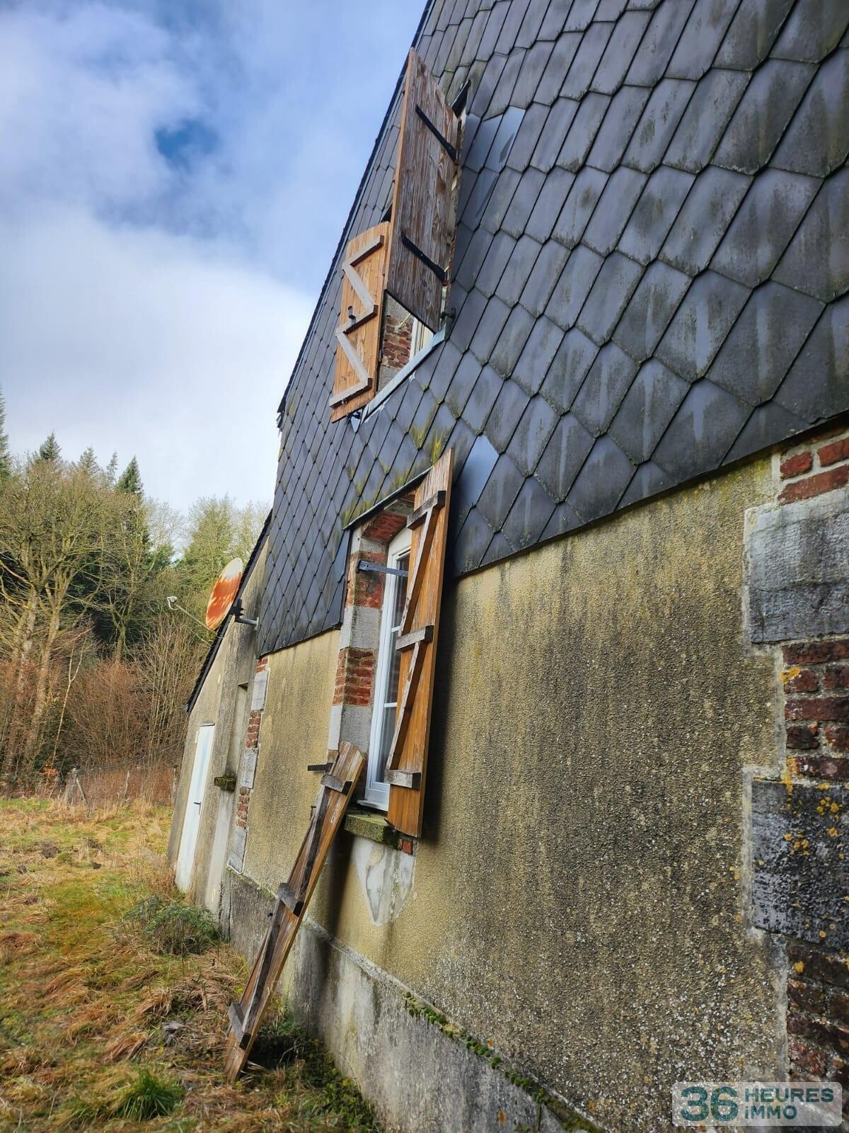 Maison forestière à la Neuville aux Haies (Commune de THILAY)