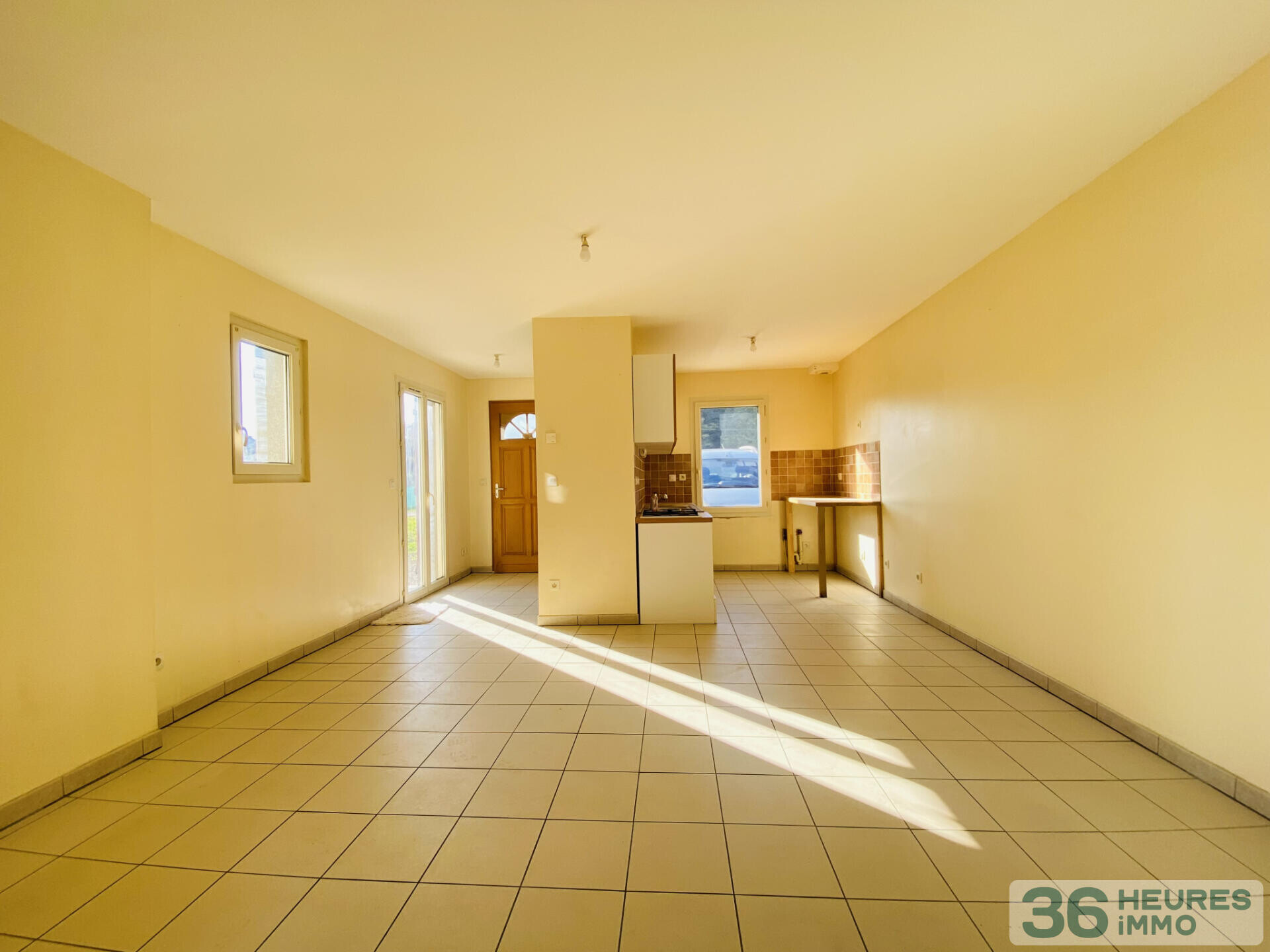 Maison mitoyenne T4 -Secteur résidentiel.