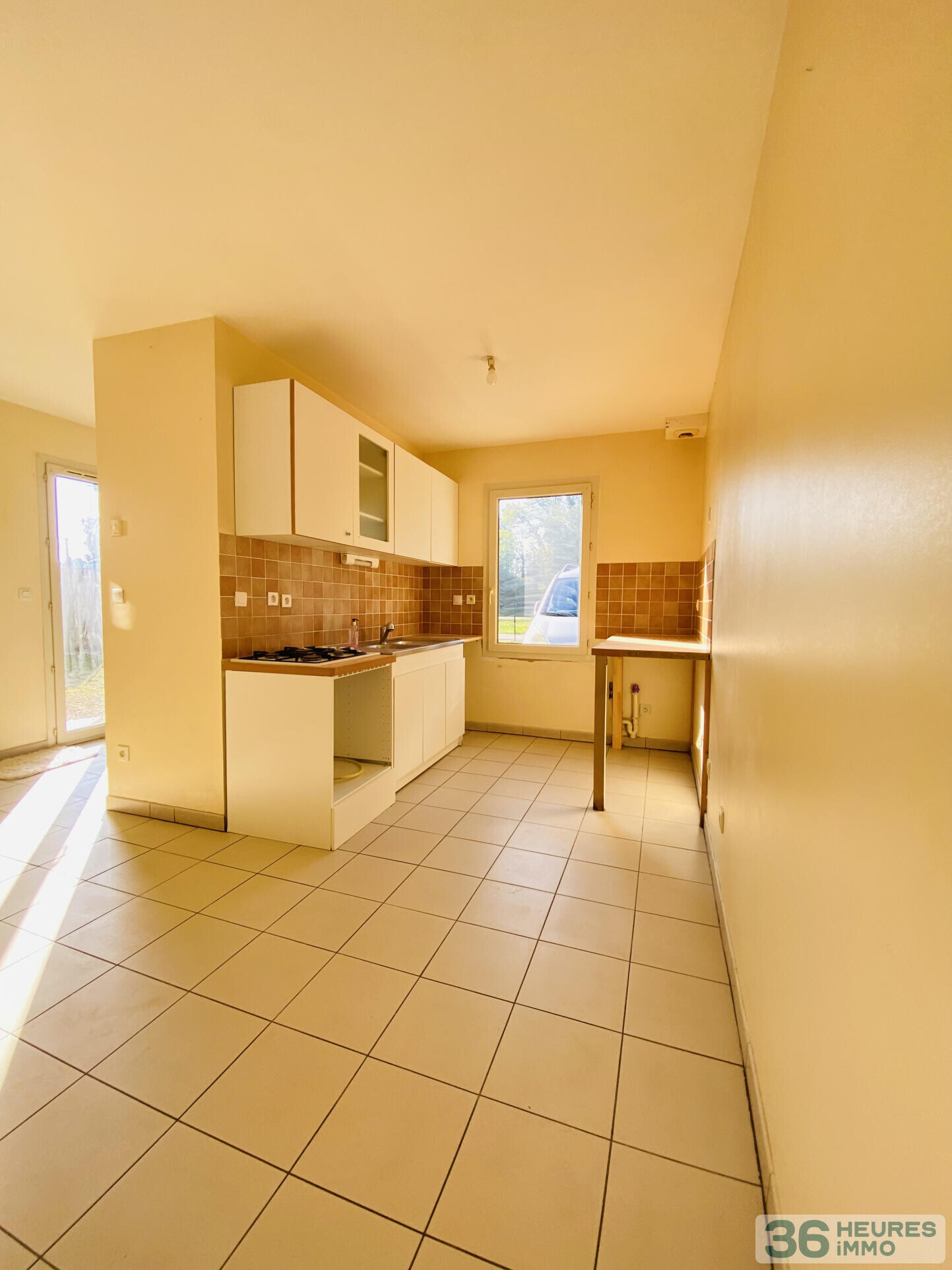 Maison mitoyenne T4 -Secteur résidentiel.