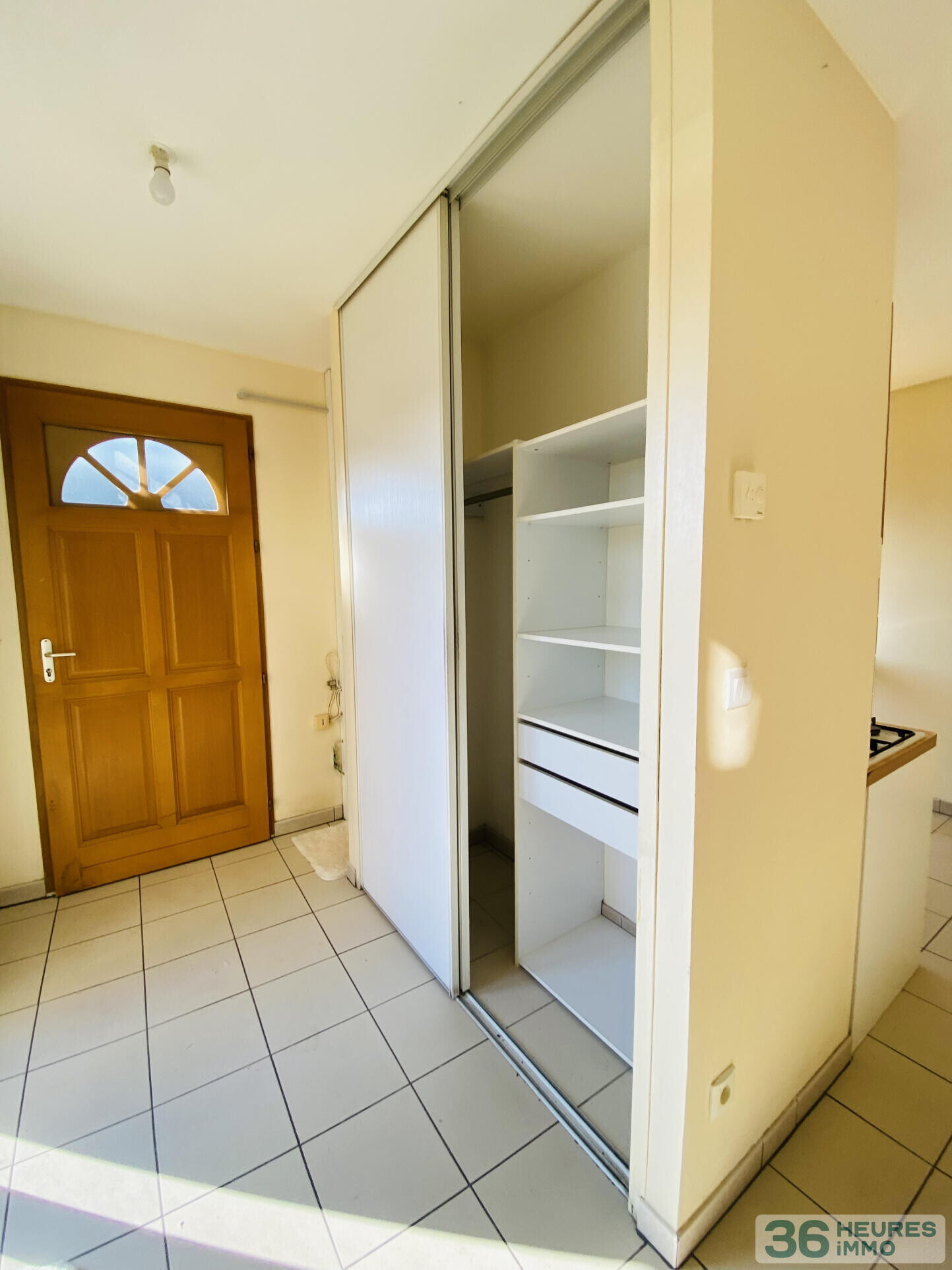 Maison mitoyenne T4 -Secteur résidentiel.