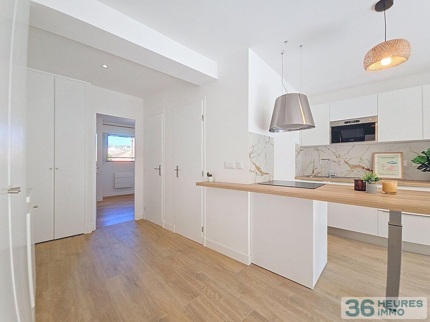 T3 rénové – Quartier des Poètes / Chambrun (quartiers résidentiels très recherchés)