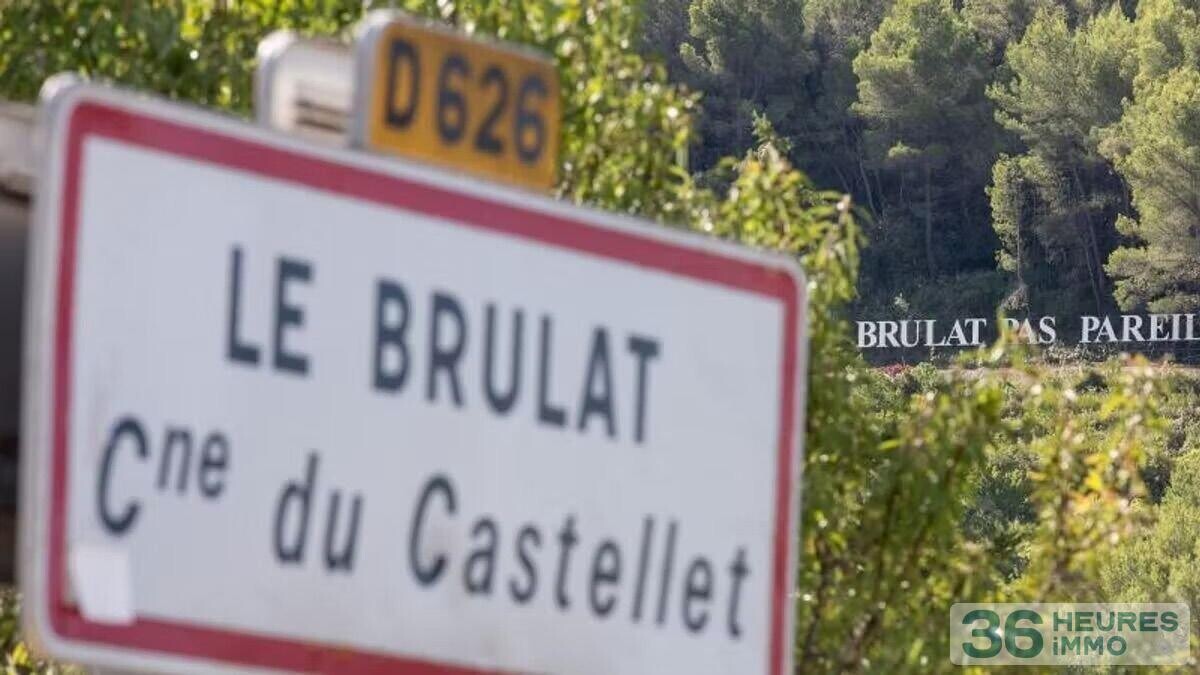MAISON ANCIENNE EN PIERRES   MITOYENNE   FORT POTENTIEL   LE BRÛLAT DU CASTELLET
