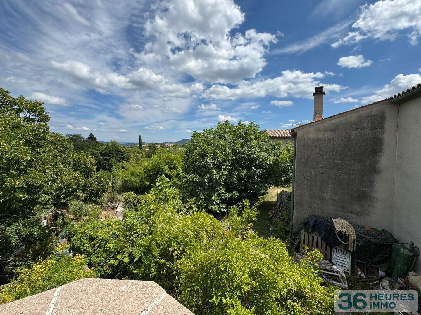 Maison de village de charme avec vue panoramique sur l’Ardèche et les Cévennes