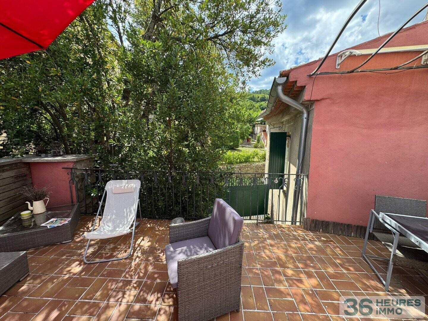 Maison de village de charme avec vue panoramique sur l’Ardèche et les Cévennes