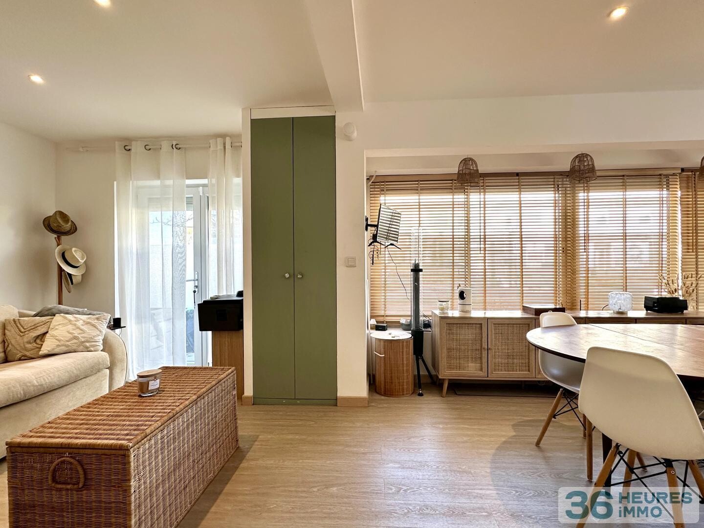 T3 de 60 m2 avec deux terrasses et parking, à deux pas de la mer !