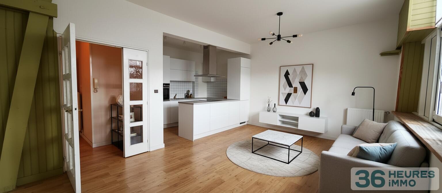 À Saint-Malo, appartement dernier étage au calme